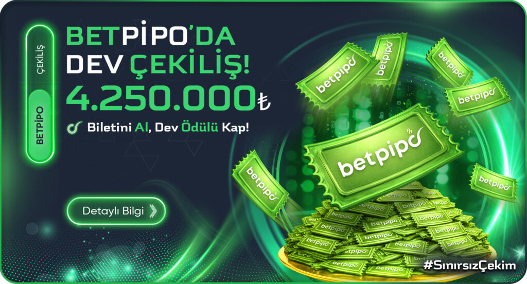 Betpipo647 çekiliş ve bonus kampanyaları